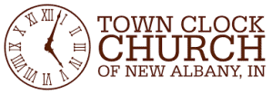 Town Clock Church of New Albany, IN logo