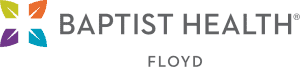 Baptist Health Floyd Horizontal Color Logo